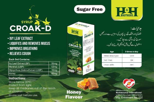 Croak D Syrup